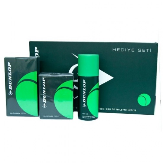 Dunlop Classic 100 ML EDT + 50 ML EDT + Deo Erkek Parfüm Seti