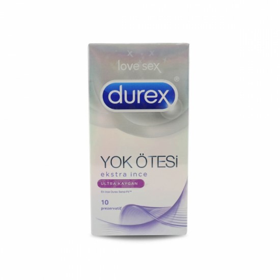 Durex 10 Lu Yok Ötesi Ultra Kaygan Prezervatif