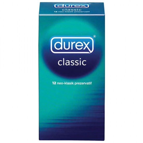 Durex 12 Li Klasik Prezervatif