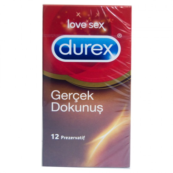 Durex Gerçek Dokunuş Prezervatif 12 Li