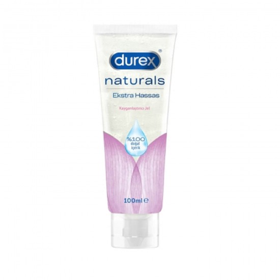 Durex Naturals Ekstra Hassas Kayganlaştırıcı Jel 100 Ml