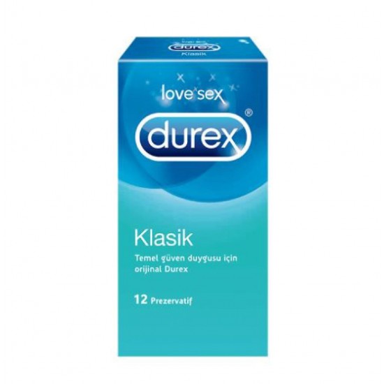 Durex Prezervatif Klasik 12 Li
