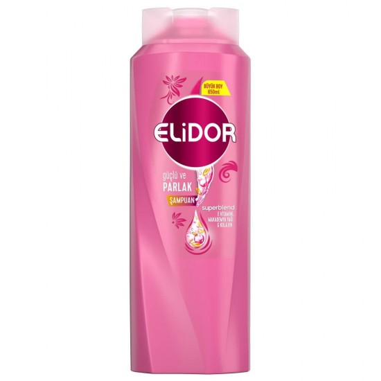 Elidor Güçlü ve Parlak Superblend Şampuan 650 Ml