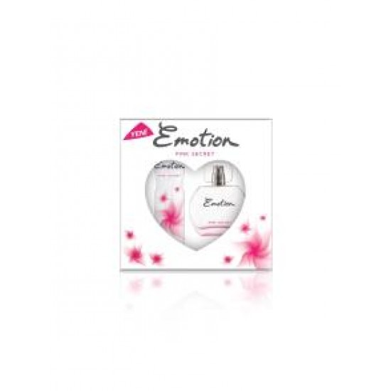 Emotıon Pink Secret EDT 50 ML Bayan Parfümü + Deo