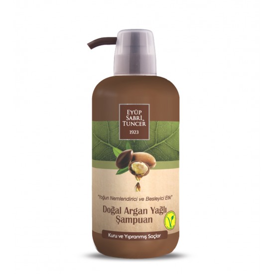 Eyüp Sabri Tuncer Doğal Argan Yağlı Şampuan 600 ML