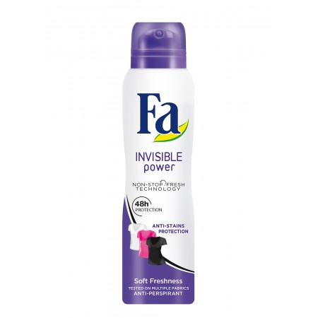FA DEO 150ML INVISIBLE POWER SOFT FRESHNESS