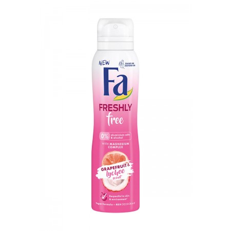 Fa Freshly Free Grapefruit & Lychee 48H Kadın Deodorant 150 Ml