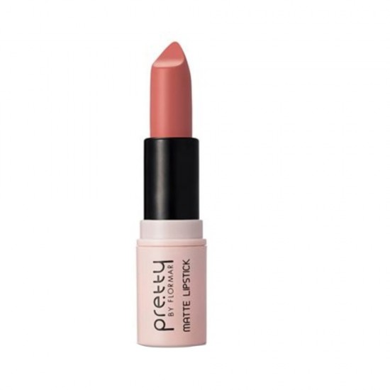 Flormar By Pretty Matte Lıpstıck Ruj 01 Peachy Nude