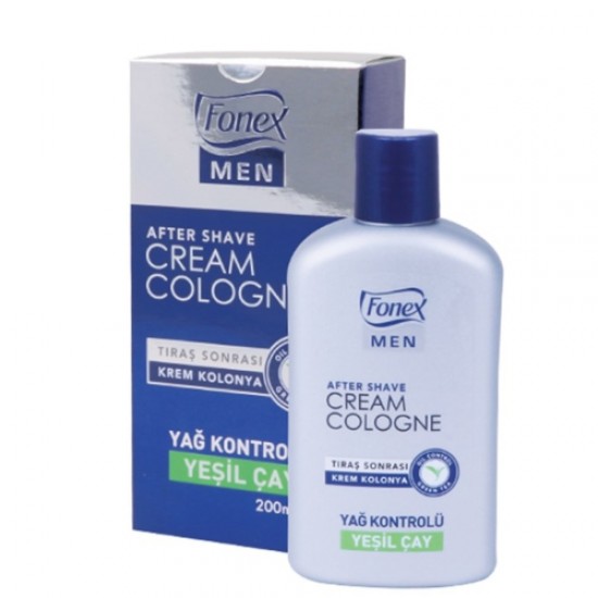 Fonex After Shave Tıraş Sonrası Krem Kolonya Yeşil Çay 200 ML