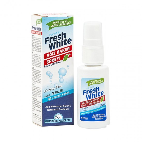 Fresh White Ağız Bakım Spreyi 30 Ml