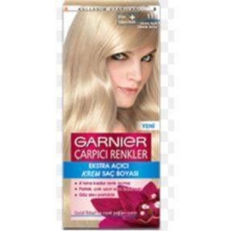 Garnier Çarpıcı Renkler Saç Boyası No 111 Extra Açık Gümüş Sarısı