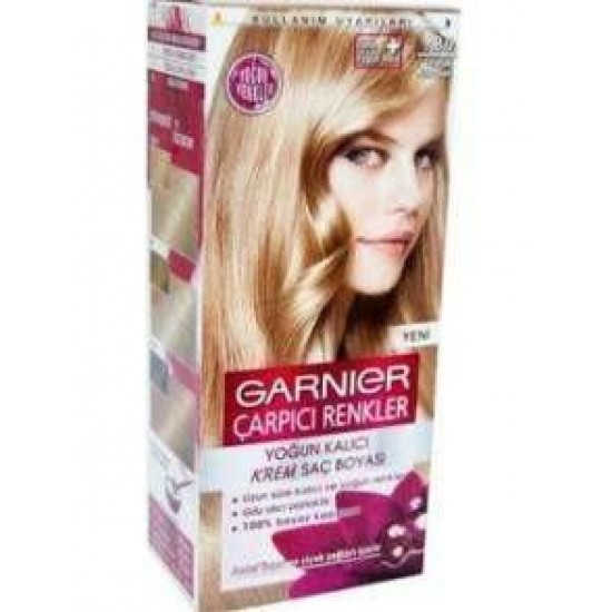 Garnier Çarpıcı Renkler Saç Boyası No 8.0 Parlak Koyu Sarı