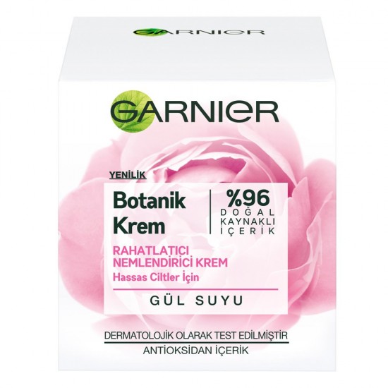 Garnier Gül Suyu Botanik Rahatlatıcı Nemlendirici Krem 50 ML