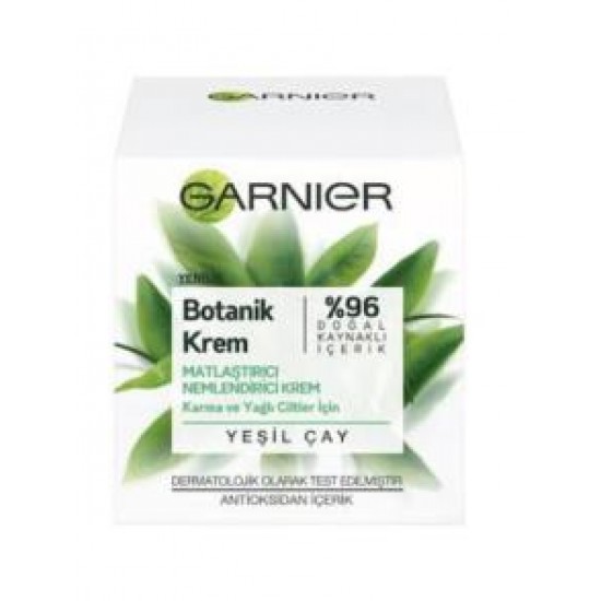 Garnier Yeşil Çay Botanik Matlaştırıcı Nemlendirici Krem 50 ML
