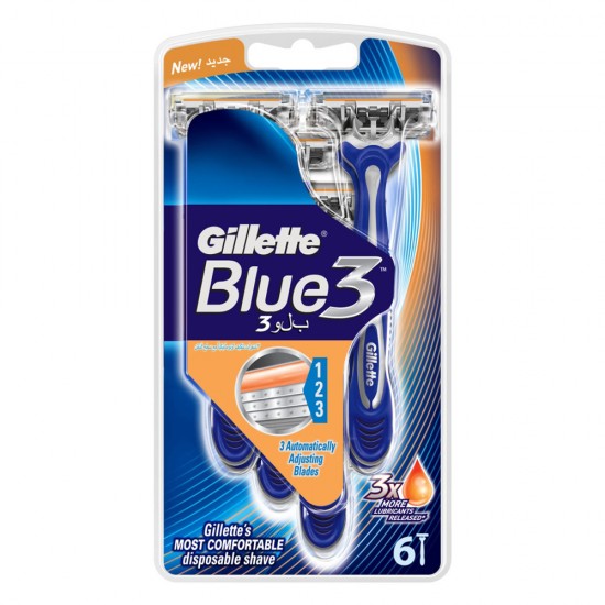Gillette Blue 3 Kullan At Tıraş Bıçağı 6 Lı
