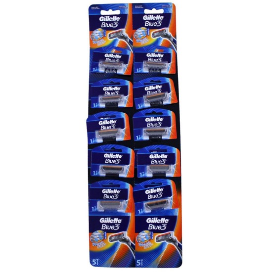 Gillette Blue3 Kartela 10lu Tıraş Bıçağı