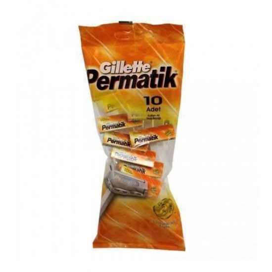 Gillette Permatik Kullan At Tıraş Bıçağı 10 Lu