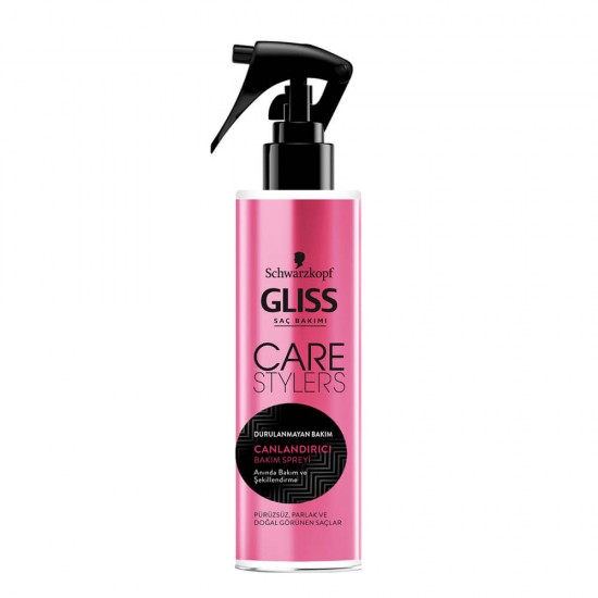 Gliss Care Stylers Canlandırıcı Saç Bakım Spreyi 150 ML