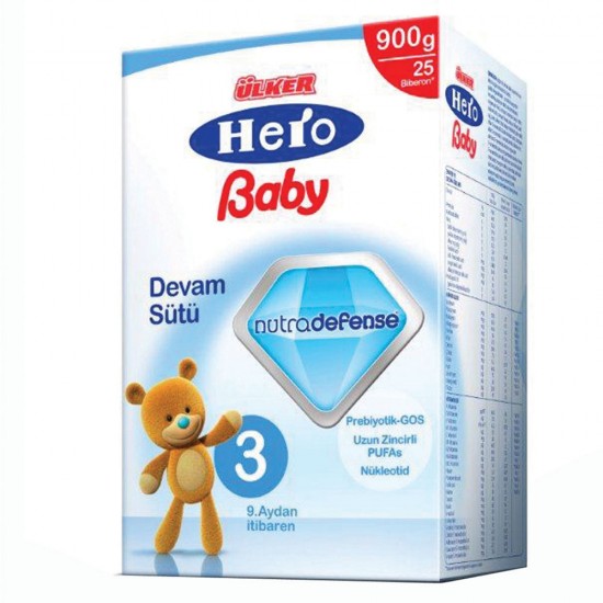 Hero Baby Nutradefense 3 Devam Sütü 900 gr