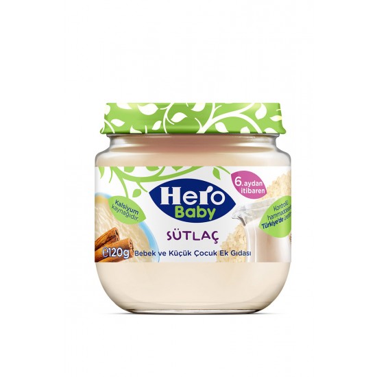 Hero Baby Sütlaç Kavanoz Maması 120 gr