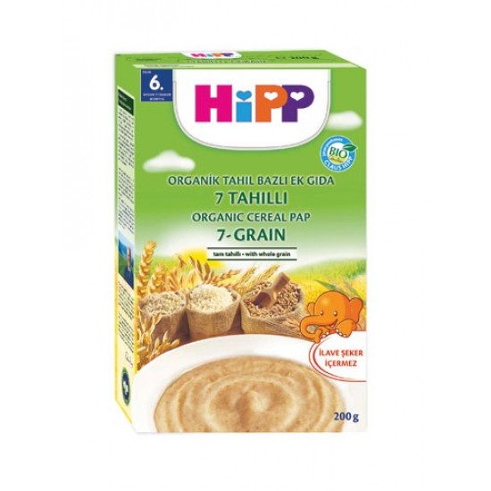 Hipp Organik 5 Tahıllı Tahıl Bazlı Ek Gıda 200 gr