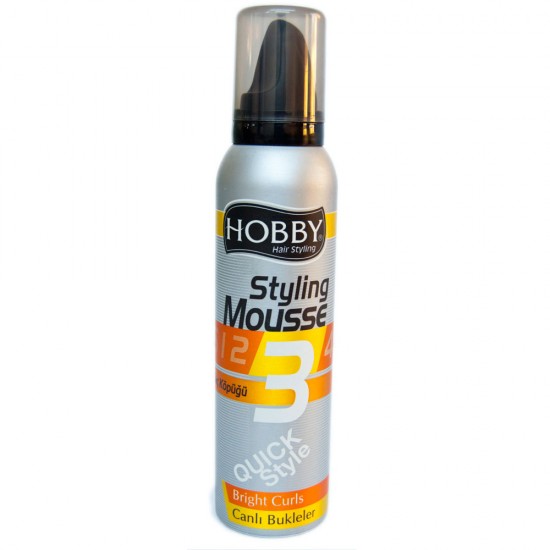 Hobby Saç Köpüğü Canlı Bukleler 150 ML