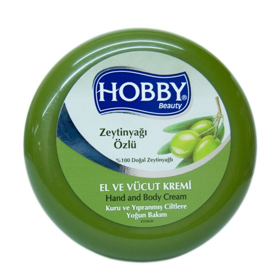 Hobby Zeytinyağlı El Ve Vücut Kremi 300 ML