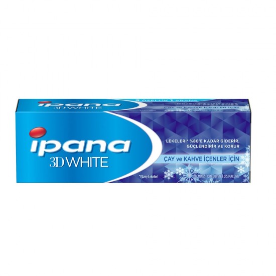 İpana 3D White Çay ve Kahve İçenler için Diş Macunu 75 ML