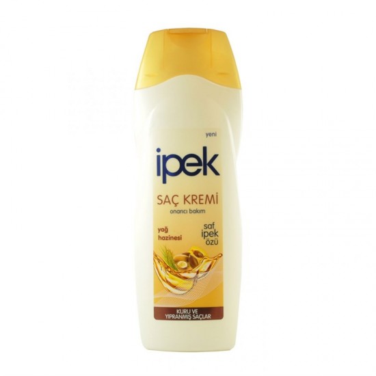 İpek Yağ Hazinesi Kuru Yıpranmış Saçlar İçin Saç Kremi 600 ML