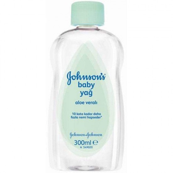 Johnsons Baby Nemlendirici Yağ Aloe Veralı 300 ML