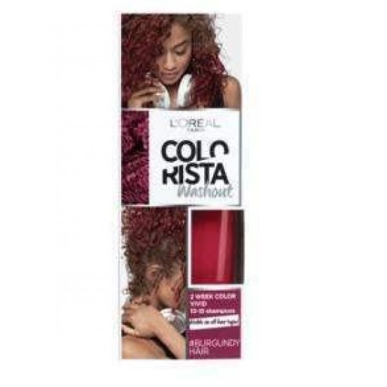 Loreal Colorista Saç Boyası Wash Out Burgundy Hair 80 ML