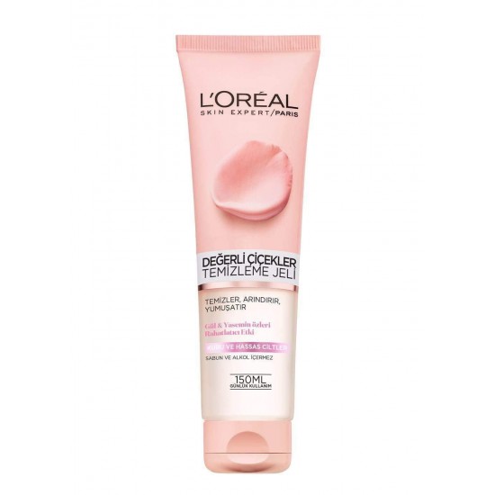 Loreal Değerli Çiçekler Temizleme Jeli Kuru Hassas Cilt 150 ML