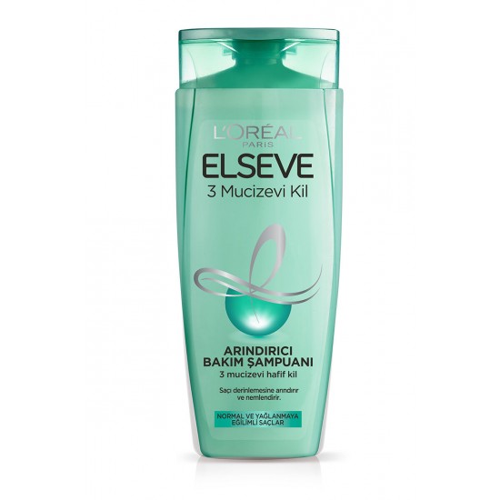 Loreal Elseve Şampuan 3 Mucizevi Kil 450 ML