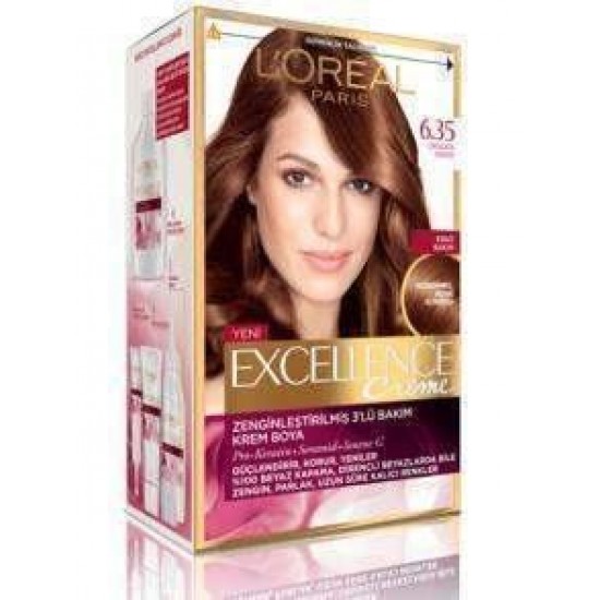 Loreal Excellence Saç Boyası 6.35 Çikolata Kahve
