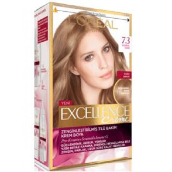 Loreal Excellence Saç Boyası 7.3 Kumral Dore
