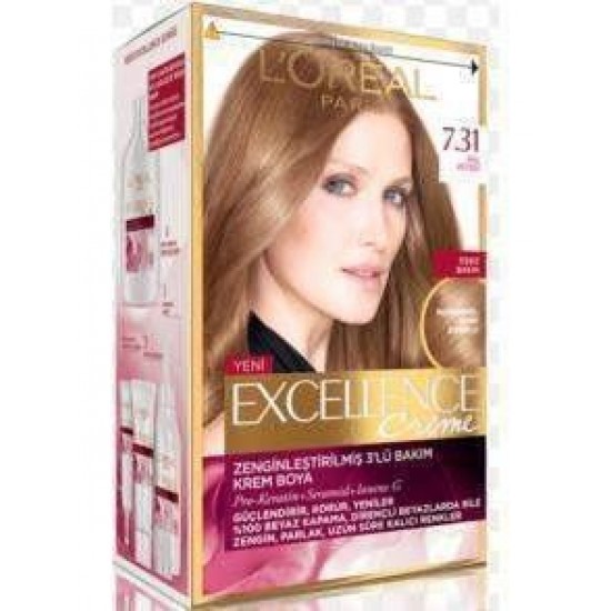 Loreal Excellence Saç Boyası 7.31 Bal Peteği