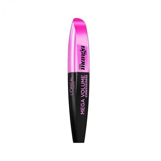 Loreal Mega Volume Miss Manga Waterproof Maskara Siyah