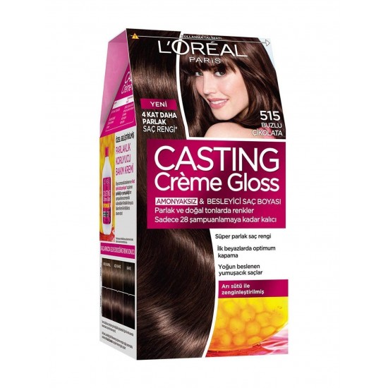 Loreal Paris Casting Creme Gloss Saç Boyası 515 Buzlu Çikolata
