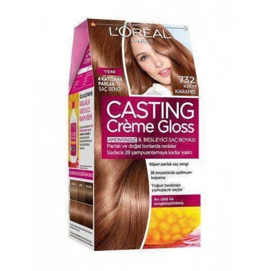 Loreal Paris Casting Creme Gloss Saç Boyası 323 Bitter Çikolata 7/24