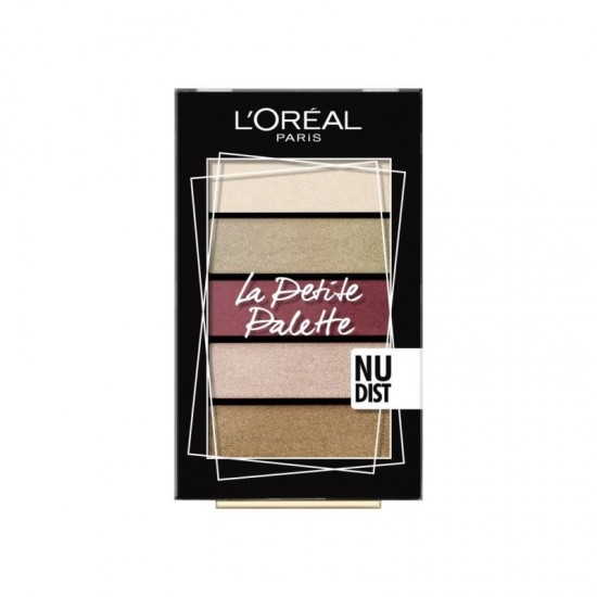 Loreal Paris Mini Eyeshadow Palette Göz Farı Paleti 02 Nudist