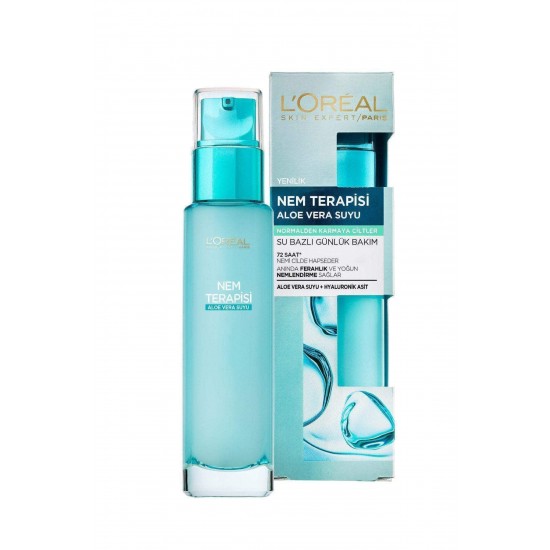 Loreal Paris Nem Terapisi Aloe Vera Suyu Normalden Karmaya Ciltler 70 ML Loreal Paris Nem Terapisi Aloe Vera Suyu Normalden Karmaya Ciltler 70 ML