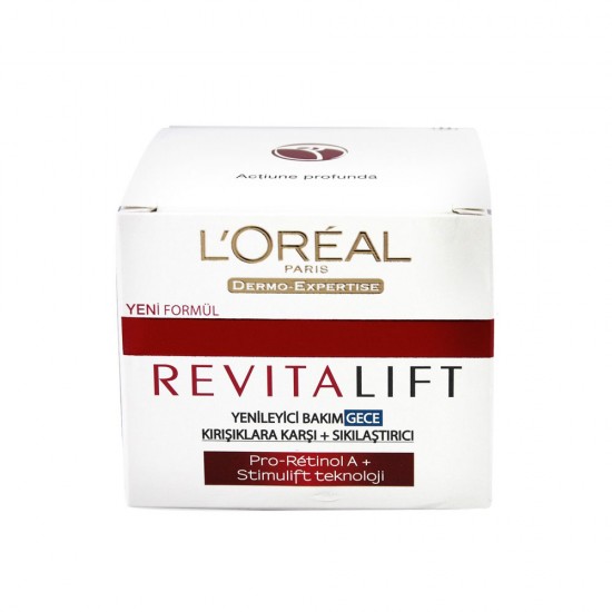 Loreal Paris Revitalift Gece Kremi 50 ML