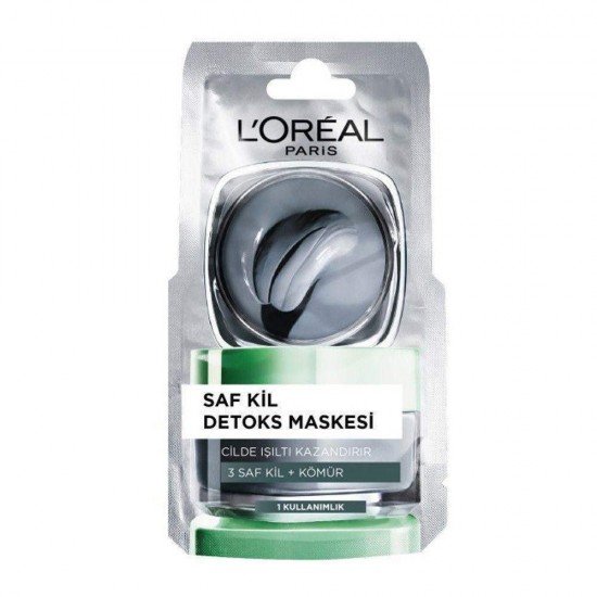 Loreal Paris Saf Kil Arındırıcı Maske Deneme Boyu 6 ML