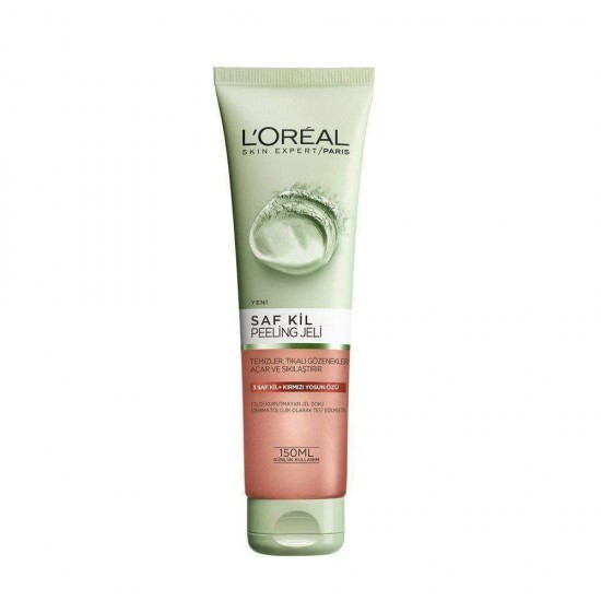 Loreal Paris Saf Kil Peeling Jeli Kırmızı Yosun Özü 150 ML
