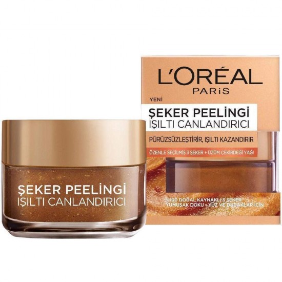 Loreal Paris Şeker Peelingi Işıltı Canlandırıcı 50 ML