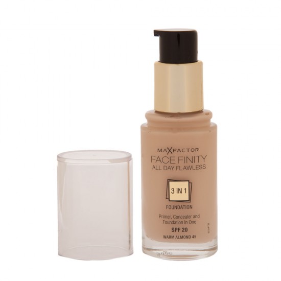 Max Factor Face Fınıty Fondöten 45 No Warm Almond 3 In 1