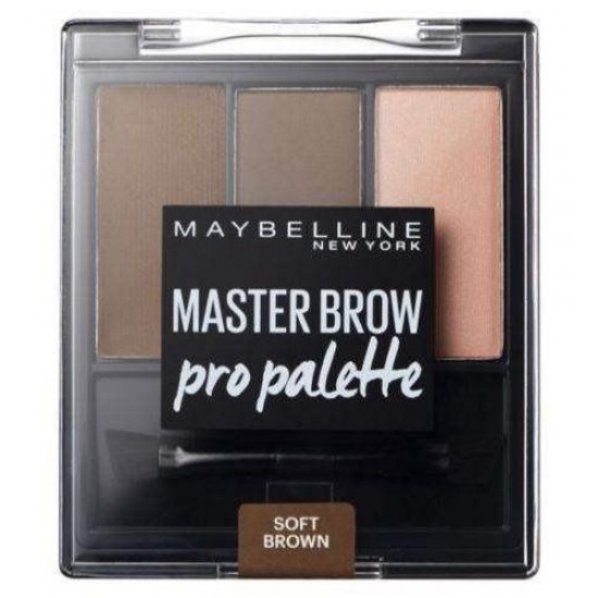 Maybelli Master Brow Pro Palette Kaş Farı 3 Soft Brown