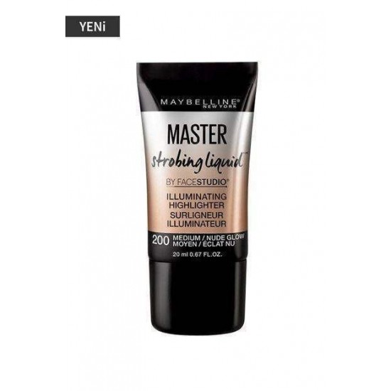 Maybelline Master Strobing Liquid Highlighter Medium 200 No 25 ML