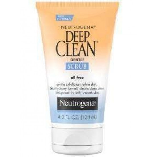 Neutrogena Deep Clean Gentle Scrub Peeling Jel 125 ML