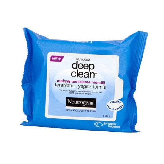 Neutrogena Deep Clean Makyaj Temizleme Mendili 25Li